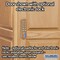 Salsbury Industries Wardrobe Locker, 16" W, 18" D, 76" H, (1) Wide, (2) Openings, Light Oak 12168LGT